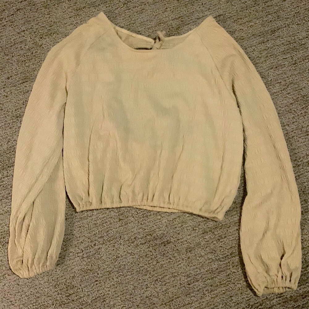 Vintage bell shirt with back window
